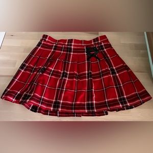 Justice Plaid Skort